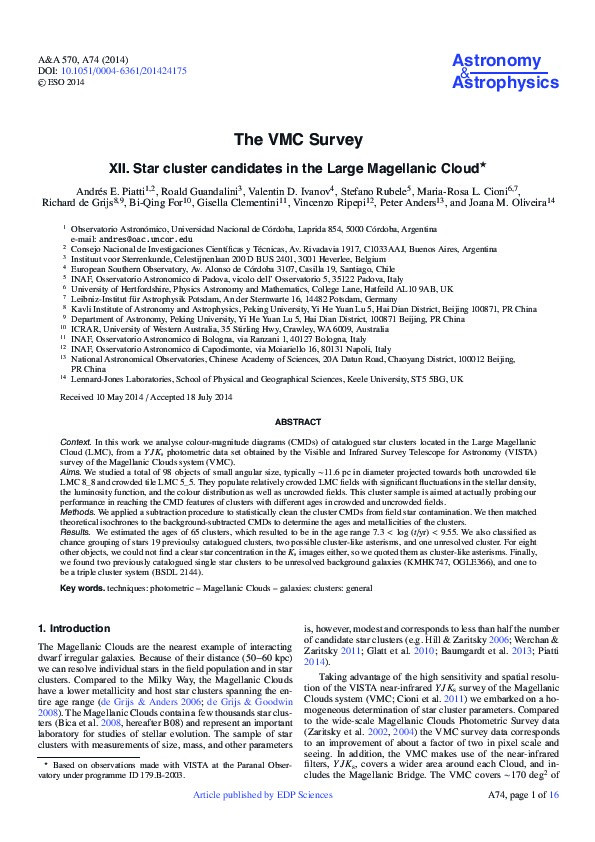 The VMC Survey XII. Star cluster candidates in the Large Magellanic Cloud Thumbnail