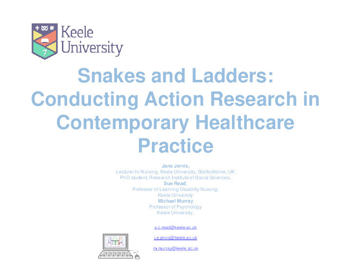 Snakes and Ladders: conducting action research in contemporary healthcare practice Thumbnail