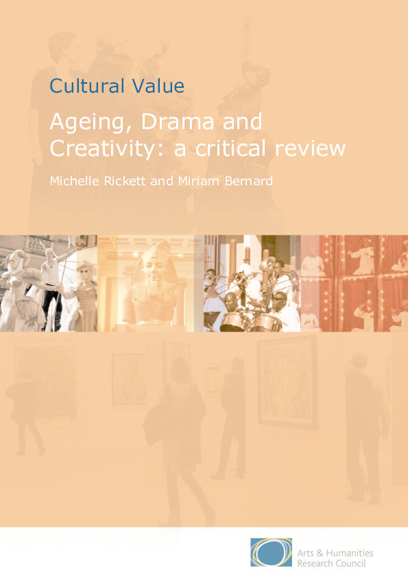 Ageing, Drama and Creativity: a critical review Thumbnail