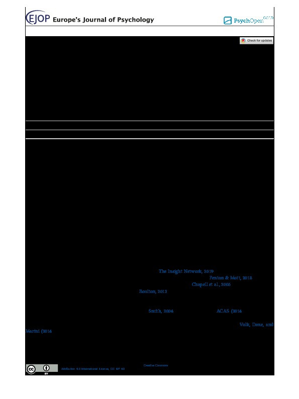 A Thematic Analysis of Students’ Perceptions and Experiences of Bullying in UK Higher Education Thumbnail