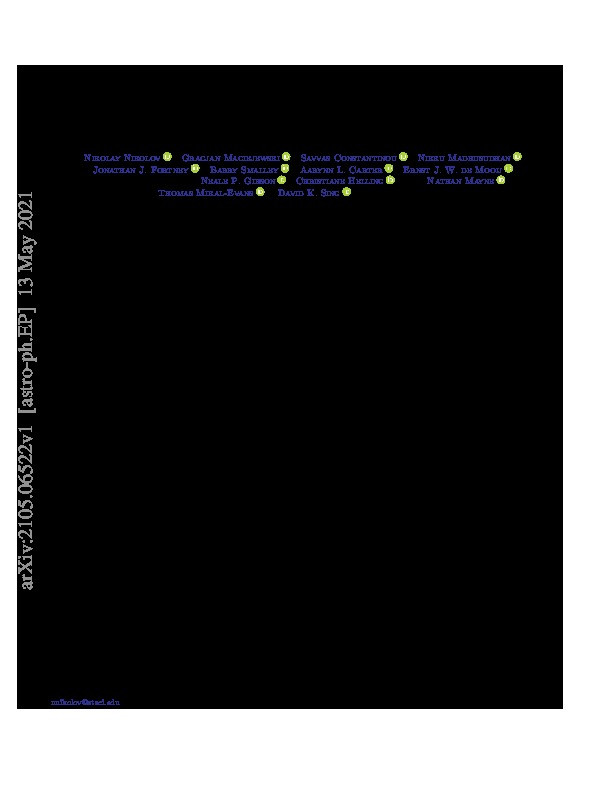 Ground-based Transmission Spectroscopy with VLT FORS2: Evidence for Faculae and Clouds in the Optical Spectrum of the Warm Saturn WASP-110b Thumbnail